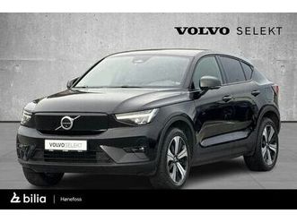 volvo c40 recharge twin motor ultimate h/k, 360++ 2023 svart