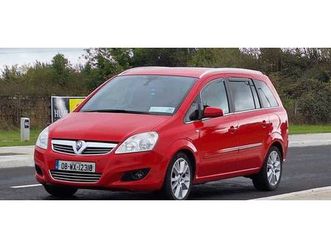 2008 vauxhall zafira