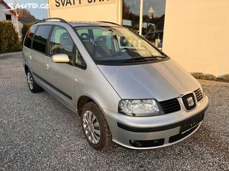 seat alhambra 1.9 tdi tz nová stk 7mist