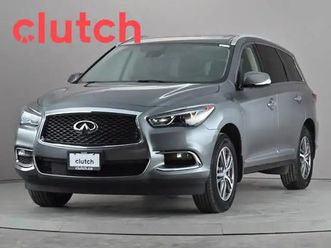 2020 infiniti qx60 pure awd w/ heated front seats, rearview came