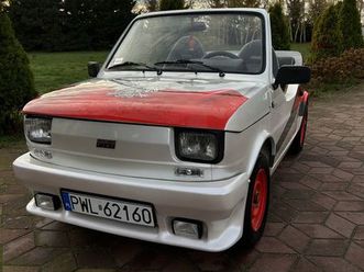 fiat 126p maluch cabrio odrestaurowany deszczno • olx.pl