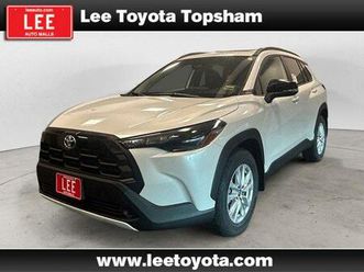 new 2026 toyota corolla cross le
