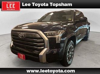 new 2026 toyota tundra limited