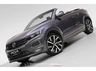 volkswagen t-roc cabriolet 1.5 tsi dsg r-line - cuir/virtual/beats