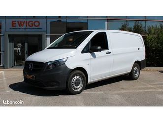 mercedes-benz vito vu pro long - 2.2l 163ch - sièg. chauff. - bluetooth - cam. recul - radar av/ar