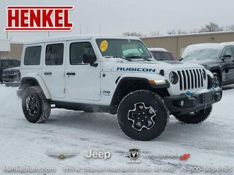 used 2021 jeep wrangler unlimited 4xe rubicon