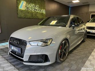 audi rs3 sportback - 2.5 tfsi - quattro - 367cv - bva s-tronic - garantie 12 mois