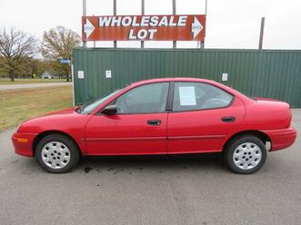 1997 dodge neon highline; 119xxx low miles; great gas mileage!