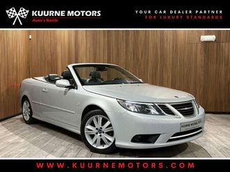 saab 9-3 1.8t cabrio vector youngtimer perfecte staat