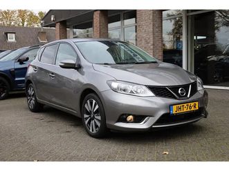 nissan pulsar 1.2 dig-t n-connecta half-leer camera navi cruise clima bt-telefoonverb. 17''lmv