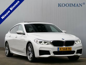 bmw 6-serie gran turismo 630i high executive 259 pk automaat navi / apple carplay / leer / schuifdak / trekhaak / camera's
