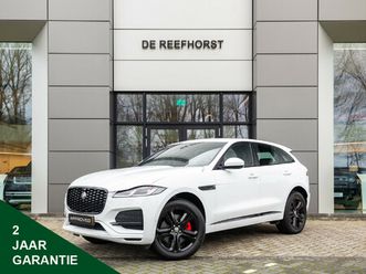 jaguar f-pace p400e 404pk awd phev s | black pack | meridian audio | houtfineer | stoelverwarming |
