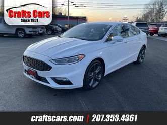 used 2017 ford fusion sport