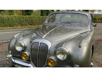1965 jaguar mk2 daimler v8 250 gris automatique, 3 vitess...