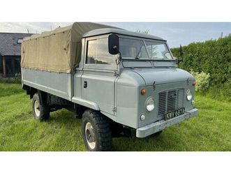 1963 land rover series 2a gris manuel, 4 vitesses conduit...