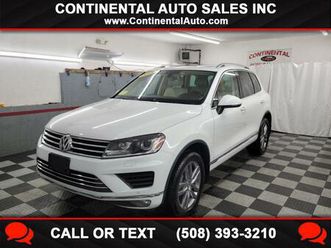 used 2015 volkswagen touareg v6 lux