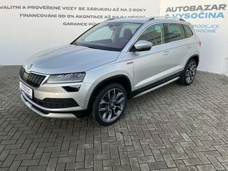 škoda karoq 2.0tdi scout 4x4! dsg! čr+1maj