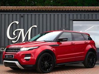 land rover range rover evoque 2.2 range rover evoque dynamic sd4 4wd 5dr