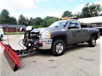 2013 chevy chevrolet silverado 2500 sander 8' boss plow 15,000 miles