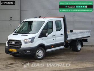 ford transit 165pk automaat dubbel cabine open laadbak 3,5t — bestelauto's — marktplaats