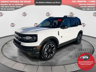 2024 ford bronco sport outer banks 4x4