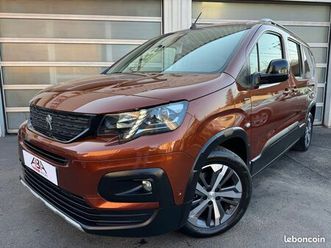 peugeot rifter gt line 1.5 bluehdi 130ch eat8 xl long 7 places / camera 360 / keyless go / lane assist / deux portes latérales