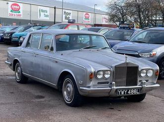 1972 rolls-royce silver shadow 6.8 ii saloon 4dr petrol automatic saloon petrol automatic