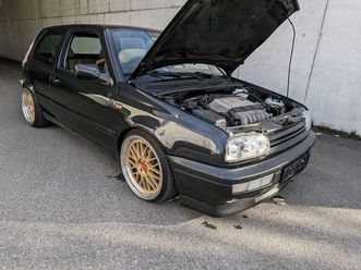 vw golf 3 vr6 aaa 2 türer atm &#034;180&#034; recaro leder hr gfw remus gsd