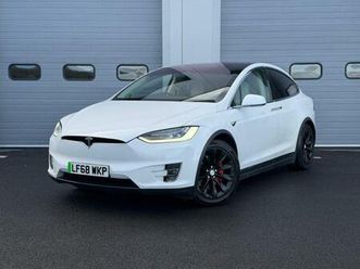 2018 tesla model x 245kw 75kwh dual motor 5dr auto hatchback electric automatic