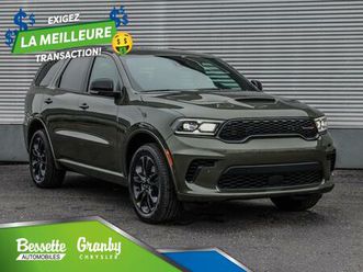 dodge durango 2026 gt plus ti - blacktop = pneus hiver inclus
