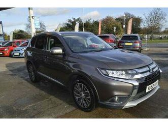 2018 mitsubishi outlander 2.2 di-d 3 5dr auto 2018 one owner 7 seats estate diesel automatic