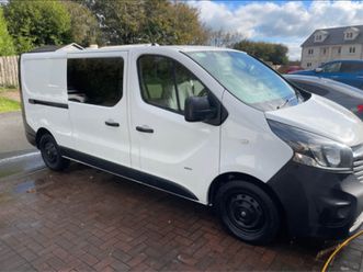 vauxhall, vivaro, crew cab panel van, 2015, manual, 1598 (cc)