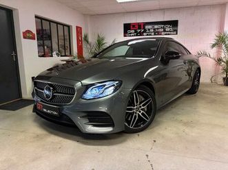 mercedes classe e coupe 350d boite 9g-tronic 4-matic en finition fascination amg.