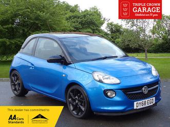 2018 vauxhall adam 1.2i energised