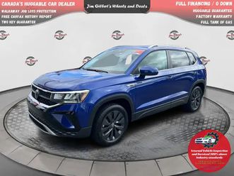 2024 volkswagen taos comfortline with sun-roof - fwd