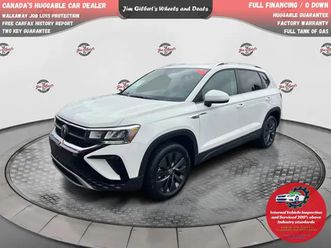 2024 volkswagen taos comfortline with sun-roof - fwd