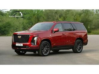 cadillac escalade 600 sport platinum v8 6.2l 0km 2025 with 5 years or 200,000 km warranty @official dealer