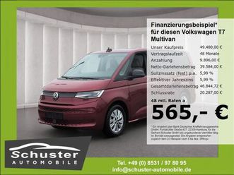volkswagen t7 multivan lang tdi*panodach stndhzg ahk iq-led