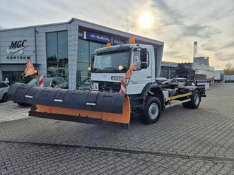 mercedes-benz axor 18.33 4x4 / hakowiec / plug śnieżny laziska górne