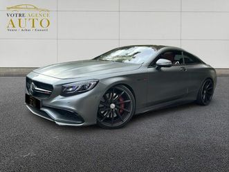 mercedes classe s coupé s 63 - bva speedshift mct coupe - bm 217 amg 4-matic