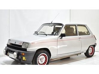 1983 renault r5 alpine gris manuel, 5 vitesses conduite à...
