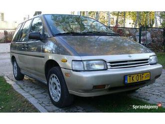 nissan prairie pro m11, rok 1992, silnik ca20s, żólte blachy, klima kielce - sprzedajemy.pl