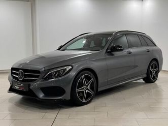mercedes-benz c 220d t 4matic amg-line night-paket designo 1-h