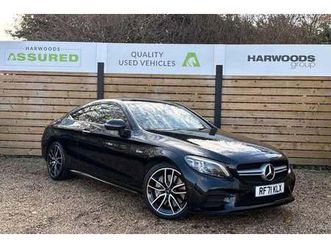 2022 mercedes-benz c class 3.0 c43 v6 amg night edition (premium plus) coupe 2dr petrol g-tronic+...