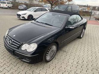 clk-klasse cabrio 1 hand 7g-tronic avantgarde