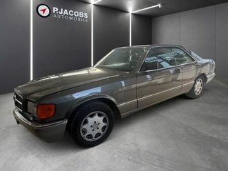 mercedes-benz coupe 560 sec schiebedach top zustand vollleder