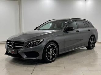 mercedes-benz c 220d t 4matic amg-line night-paket designo 1-h