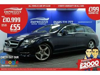 2013 mercedes-benz cls-class 2.1td cls250 sport amg 2.1cdi blue f shooting brake 5d 7g-t