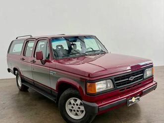 veraneio s luxe 4.0 diesel 1993 (placa preta)