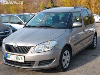 škoda roomster 1,4 16v vyhř.sed,aut.kl,serv,1.maj.